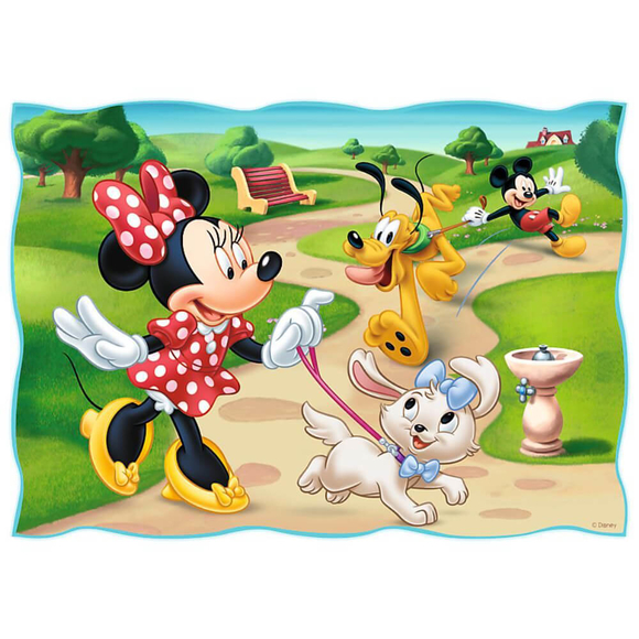 Trefl Puzzle Mickey Mouse & Friends 4’lü 35+48+54+70 Parça 34261