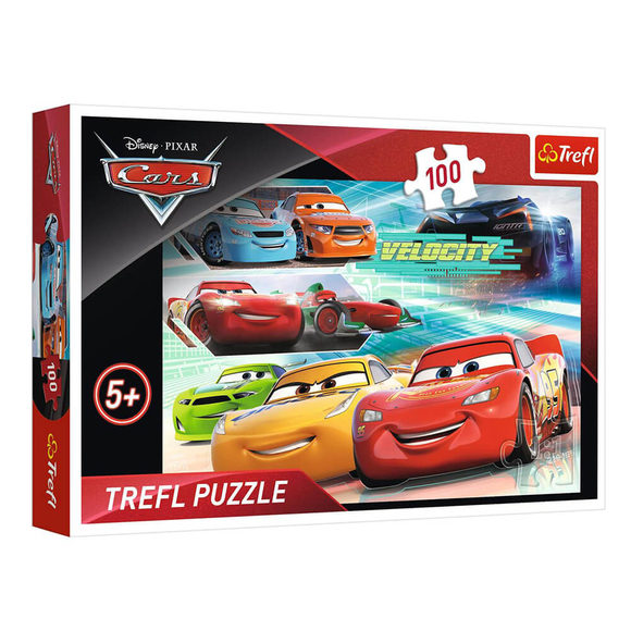 Trefl Puzzle Race Heroes 100 Parça Disney Cars