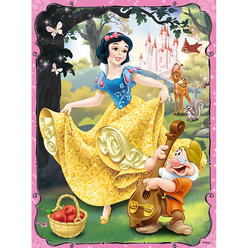 Trefl Puzzle Snow White In Love 2’li 30+48 Parça ve 1 adet Hafıza Oyunu 90603 - Thumbnail