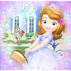 Trefl - Trefl Puzzle Sofia And Her Friends 3’lü 20+36+50 Parça 34814