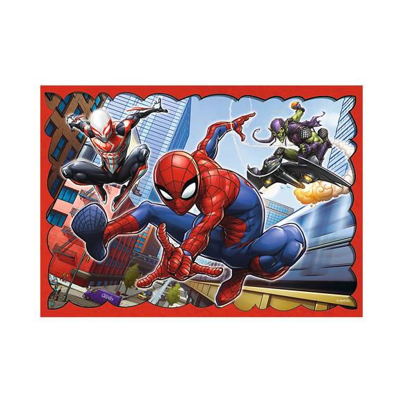 Trefl Puzzle Spiderman Web 4’lü 35+48+54+70 Parça 34293