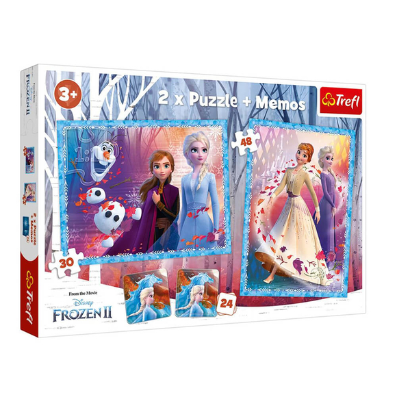 Trefl Puzzle30+48 Parça+24 Kartlı Hafıza Oyunu A Mysterious Land