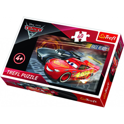 Trefl Race Disney Cars 3 60 Parça Puzzle 17297 - Thumbnail