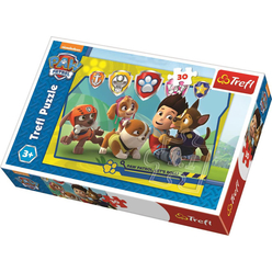 Trefl - Trefl Ryder And Friends Viacom Paw Petrol 30 Parça Puzzle 18239