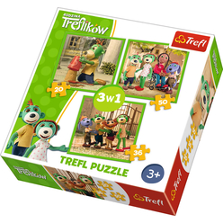 Trefl Treflik’s Fun 3’lü Puzzle Seti 34838 - Thumbnail