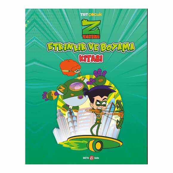 TRT Çocuk Z Takımı Etkinlik ve Boyama Kitabı 1