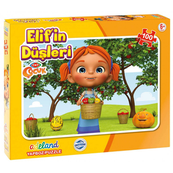 Trt Elif’in Düşleri 100 Parça Puzzle 12681 - Thumbnail