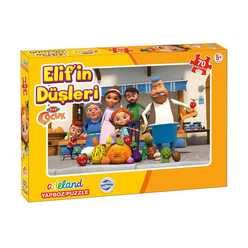 Trt Elif’in Düşleri 70 Parça Puzzle 12682 - Thumbnail