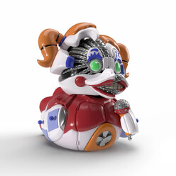 Tubbz - Tubbz FNAF Circus Baby Boxed Lisanslı Cosplay Ördek Collectible Figür NS5652