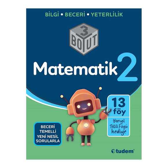 Tudem 2.Sınıf Matematik 3 Boyut