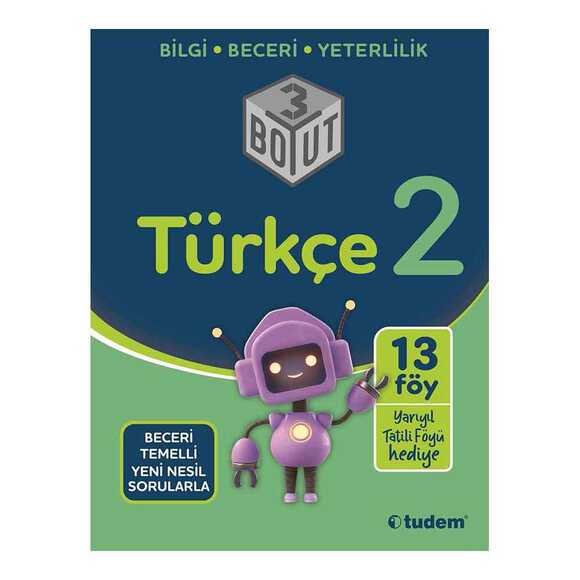 Tudem 2.Sınıf Türkçe 3 Boyut