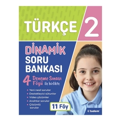 Tudem 2.Sınıf Türkçe Dinamik Soru Bankası - Thumbnail