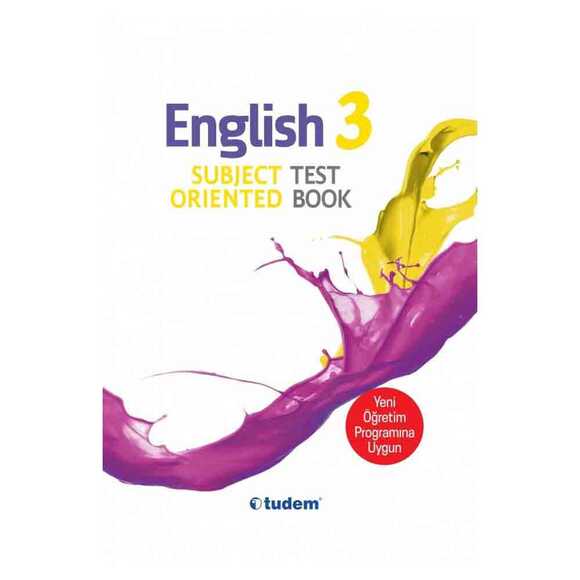 Tudem 3. Sınıf İngilizce Kazanım Odaklı Soru Bankası