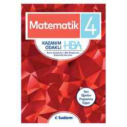 Tudem - Tudem 4. Sınıf Matematik Kazanım Odaklı Hba