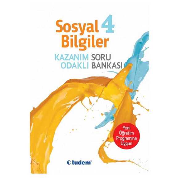 Tudem 4. Sınıf Sosyal Bilgiler Kazanım Odaklı Soru Bankası