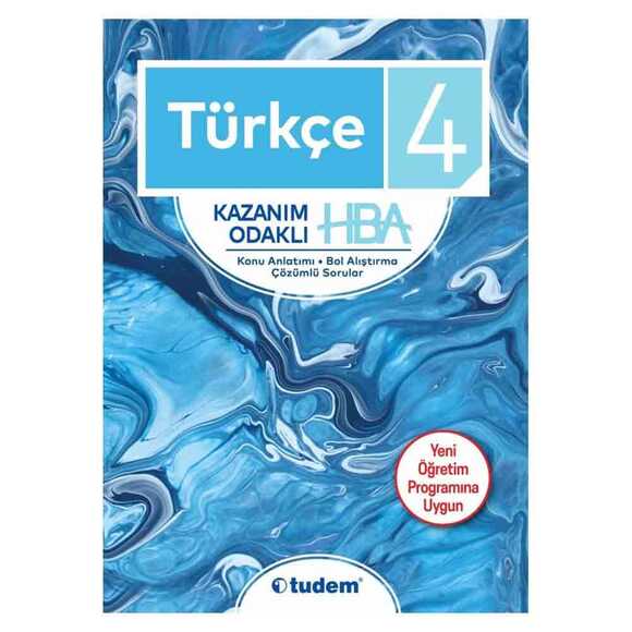 Tudem 4. Sınıf Türkçe Kazanım Odaklı Hba