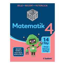 Tudem 4.Sınıf Matematik 3 Boyut - Thumbnail