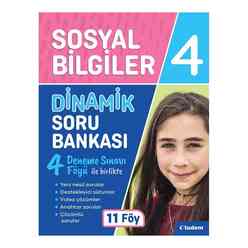 Tudem - Tudem 4.Sınıf Sosyal Bilgiler Dinamik Soru Bankası
