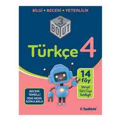 Tudem 4.Sınıf Türkçe 3 Boyut - Thumbnail