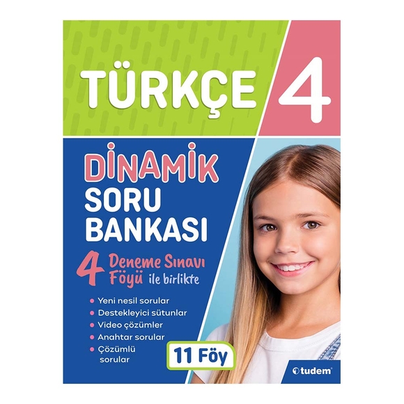 Tudem 4.Sınıf Türkçe Dinamik Soru Bankası