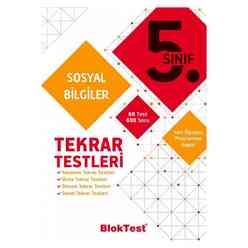 Tudem 5. Sınıf Bloktest Sosyal Tekrar Testleri - Thumbnail