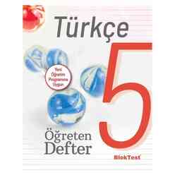 Tudem - Tudem 5. Sınıf Bloktest Türkçe Öğreten Defter