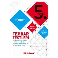 Tudem 5. Sınıf Bloktest Türkçe Tekrar Testleri - Thumbnail