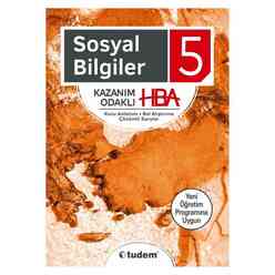 Tudem - Tudem 5. Sınıf Sosyal Bilgiler Kazanım Odaklı Hba