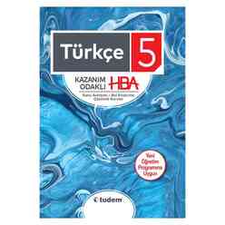 Tudem 5. Sınıf Türkçe Kazanım Odaklı HBA - Thumbnail