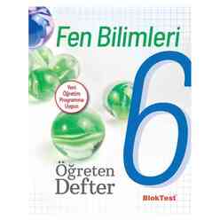 Tudem - Tudem 6. Sınıf Bloktest Fen Bilimleri Öğreten Defter