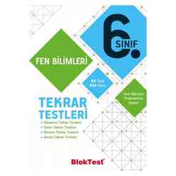 Tudem 6. Sınıf Bloktest Fen Bilimleri Tekrar Testleri - Thumbnail