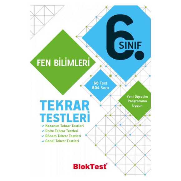 Tudem 6. Sınıf Bloktest Fen Bilimleri Tekrar Testleri