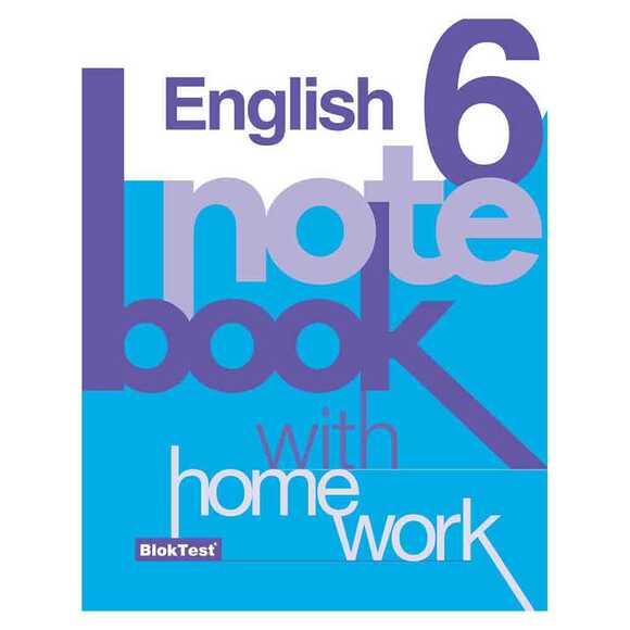 Tudem 6. Sınıf Bloktest İngilizce Notebook