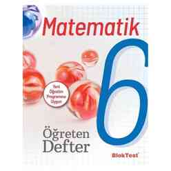 Tudem 6. Sınıf Bloktest Matematik Öğreten Defter - Thumbnail