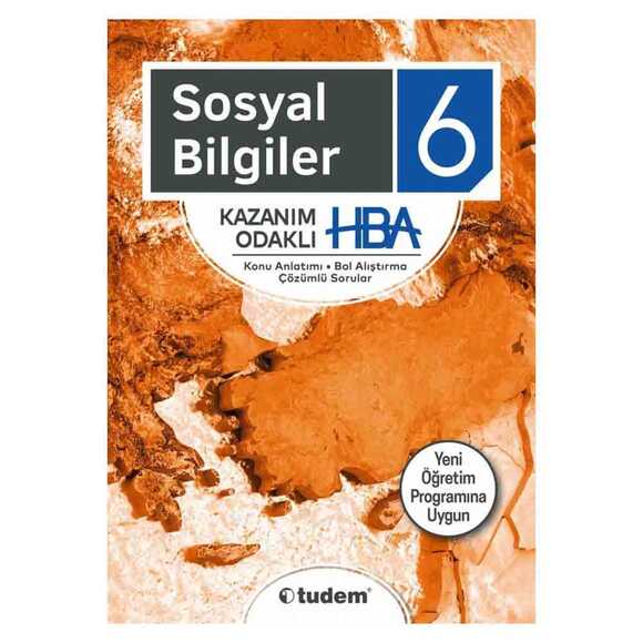 Tudem 6. Sınıf Sosyal Bilgiler Kazanım Odaklı Hba