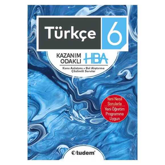 Tudem 6. Sınıf Türkçe Kazanım Odaklı Hba