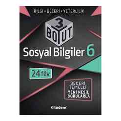 Tudem 6.Sınıf Sosyal Bilgiler 3 BOYUT - Thumbnail