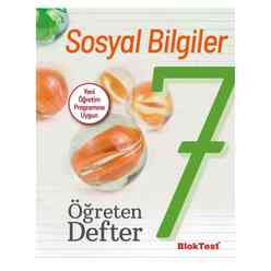 Tudem - Tudem 7. Sınıf Bloktest Sosyal Bil. Öğreten Defter
