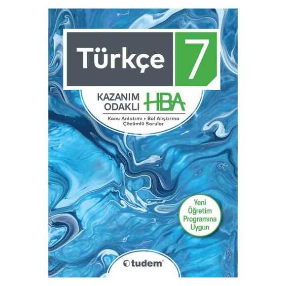 Tudem 7. Sınıf Türkçe Kazanım Odaklı Hba
