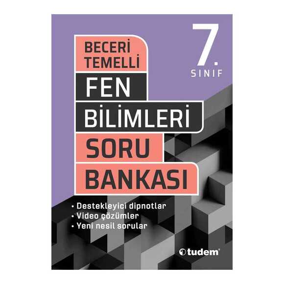 Tudem 7.Sınıf Fen Bilimleri Beceri Temelli Soru Bankası 2021