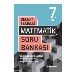Tudem 7.sınıf Matematik Beceri Temelli Soru Bankası 2021 - Thumbnail