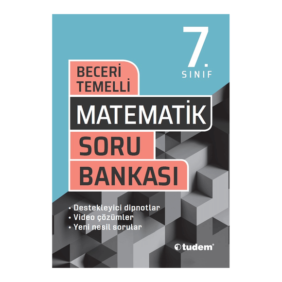 Tudem 7.sınıf Matematik Beceri Temelli Soru Bankası 2021