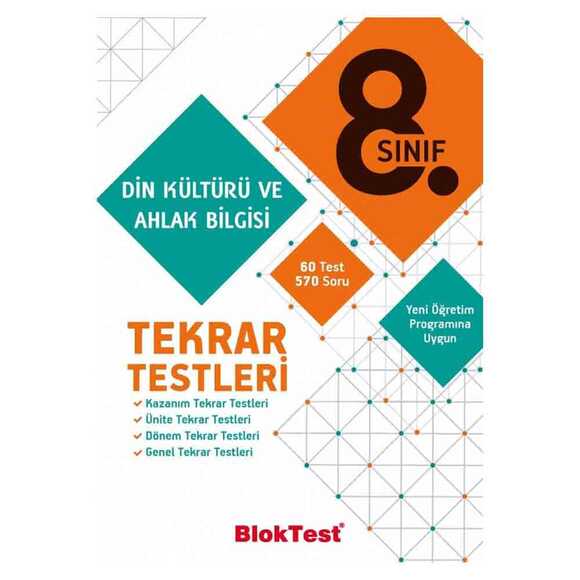 Tudem 8. Sınıf Bloktest Din Kül. ve Ahlak B. Tekrar Testleri