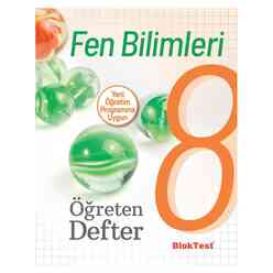 Tudem - Tudem 8. Sınıf Bloktest Fen Bilimleri Öğreten Defter