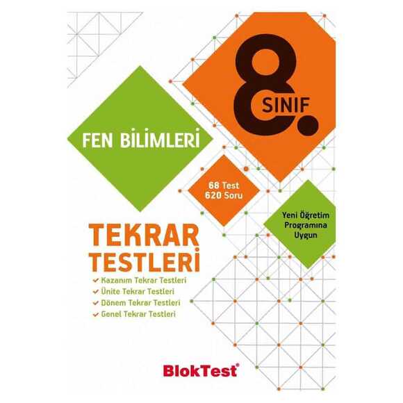 Tudem 8. Sınıf Bloktest Fen Bilimleri Tekrar Testleri