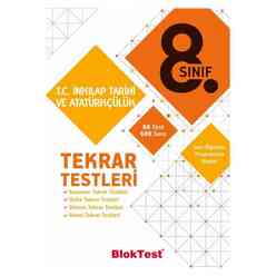 Tudem - Tudem 8. Sınıf Bloktest T. C İnkılap Tar. Tekrar Testleri