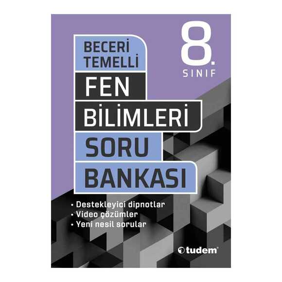 Tudem 8.Sınıf Fen Bilimleri Beceri Temelli Soru Bankası 2021