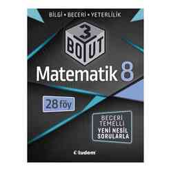 Tudem 8.Sınıf Matematik 3 BOYUT - Thumbnail