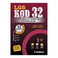 Tudem LGS Kod 32 İnkılap Tarihi ve Atatürkçülük - Thumbnail