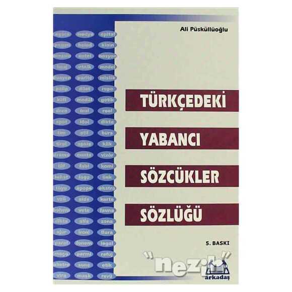 Türkçedeki Yabancı Sözcükler Sözlüğü 74385